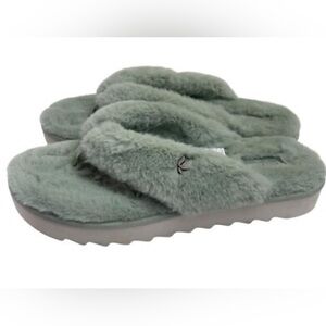 Koolaburra Plush Mint Green Slippers